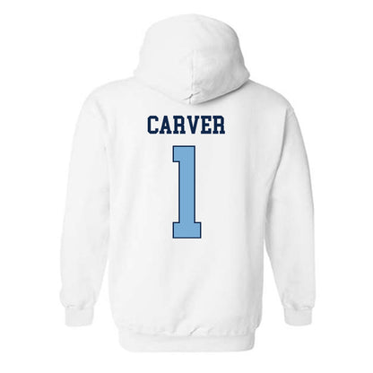 UNC - NCAA Women's Lacrosse : Haley Carver - Classic Shersey Hooded Sweatshirt-1