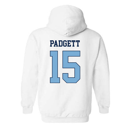 UNC - NCAA Baseball : Cameron Padgett - Classic Shersey Hooded Sweatshirt-1