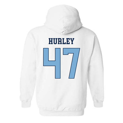 UNC - NCAA Baseball : Sean Hurley - Classic Shersey Hooded Sweatshirt-1