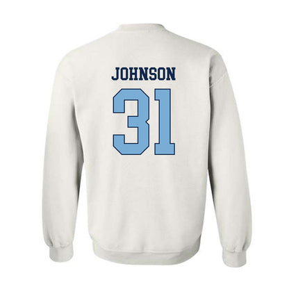 UNC - NCAA Baseball : Olin Johnson - Classic Shersey Crewneck Sweatshirt-1