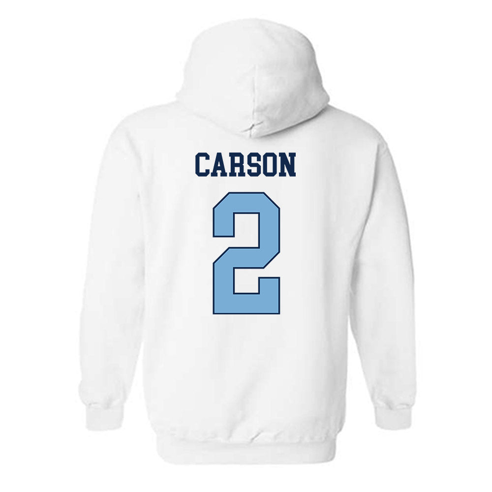 UNC - NCAA Men's Soccer : Myles Carson - Classic Shersey Hooded Sweatshirt-1