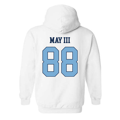 UNC - NCAA Football : Deems May III - Classic Shersey Hooded Sweatshirt-1