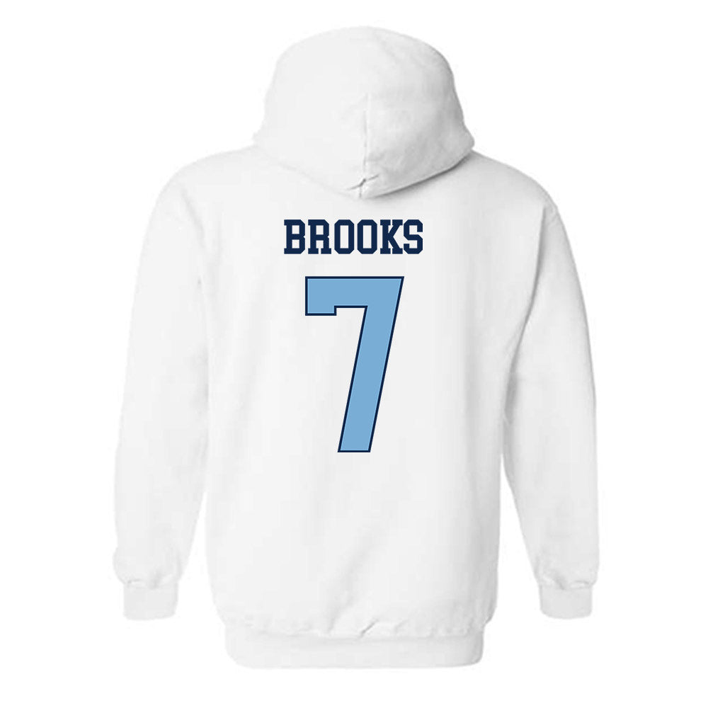 UNC - NCAA Women's Basketball : Nyla Brooks - Classic Shersey Hooded Sweatshirt-1