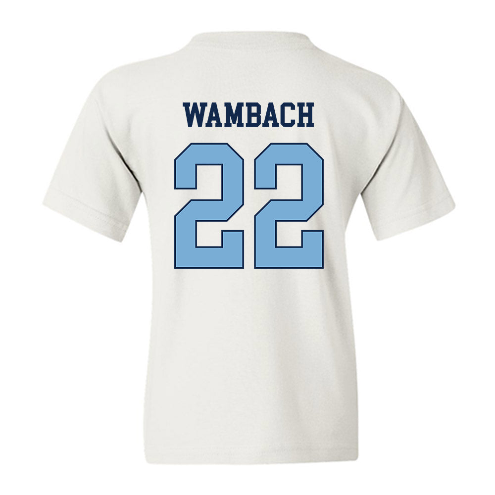 UNC - NCAA Men's Lacrosse : Brady Wambach - Classic Shersey Youth T-Shirt-1