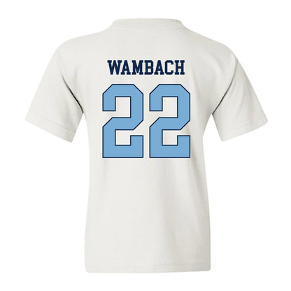 UNC - NCAA Men's Lacrosse : Brady Wambach - Classic Shersey Youth T-Shirt-1