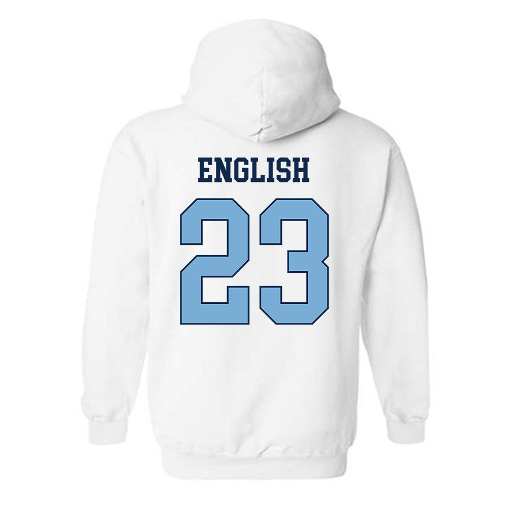 UNC - NCAA Men's Lacrosse : Ty English - Classic Shersey Hooded Sweatshirt