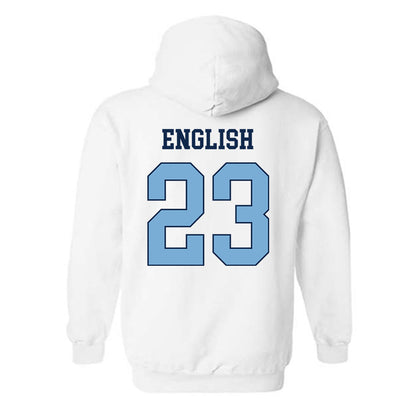 UNC - NCAA Men's Lacrosse : Ty English - Classic Shersey Hooded Sweatshirt