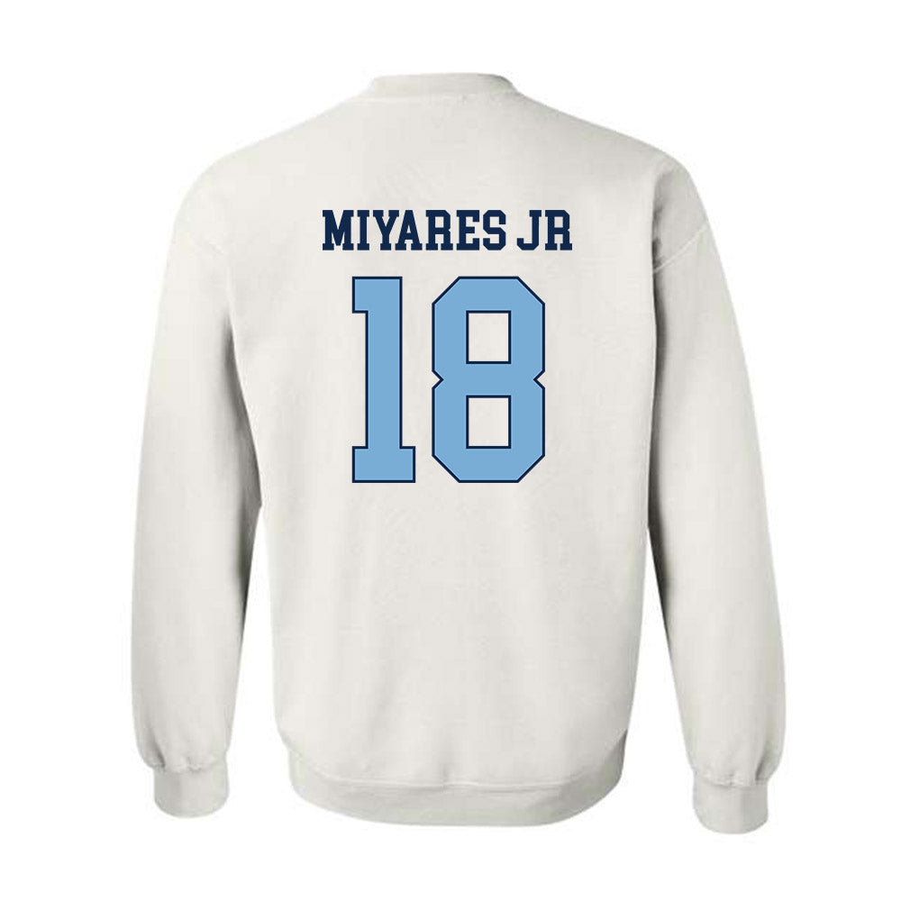 UNC - NCAA Football : Andres Miyares Jr - Classic Shersey Crewneck Sweatshirt-1