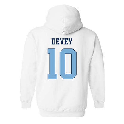 UNC - NCAA Women's Soccer : Bella Devey - Classic Shersey Hooded Sweatshirt-1
