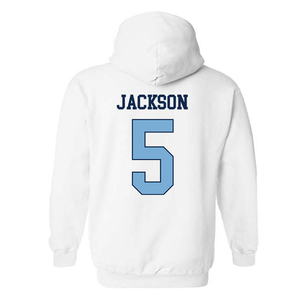 UNC - NCAA Football : Kaleb Jackson - Classic Shersey Hooded Sweatshirt-1
