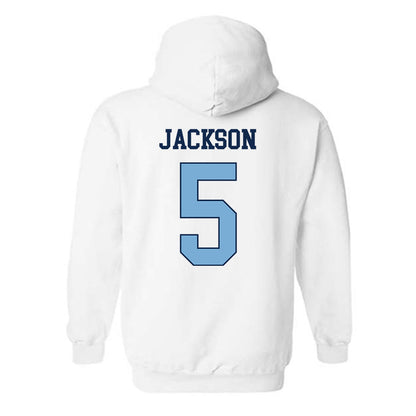 UNC - NCAA Football : Kaleb Jackson - Classic Shersey Hooded Sweatshirt-1