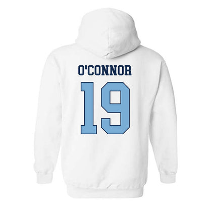 UNC - NCAA Women's Lacrosse : Julia O'Connor - Classic Shersey Hooded Sweatshirt-1