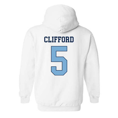 UNC - NCAA Women's Volleyball : Meghan Clifford - Classic Shersey Hooded Sweatshirt-1