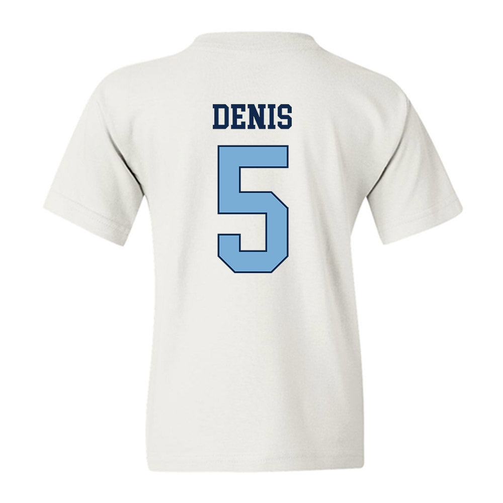 UNC - NCAA Men's Basketball : Isaiah Denis - Classic Shersey Youth T-Shirt-1