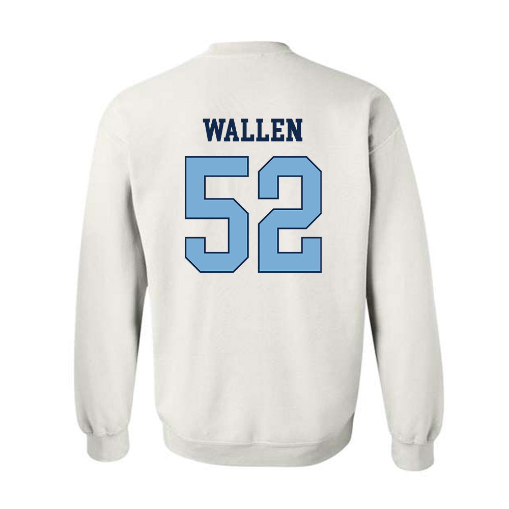 UNC - NCAA Baseball : Andrew Wallen - Classic Shersey Crewneck Sweatshirt-1