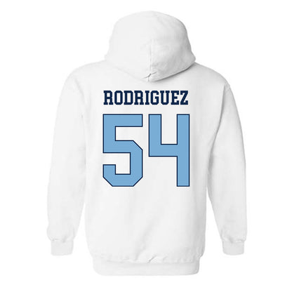 UNC - NCAA Football : Jonah Rodriguez - Classic Shersey Hooded Sweatshirt-1