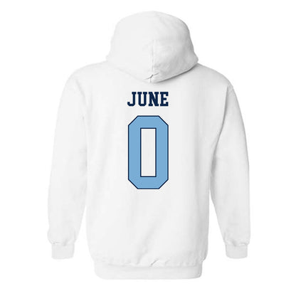 UNC - NCAA Football : Demon June - Classic Shersey Hooded Sweatshirt-1