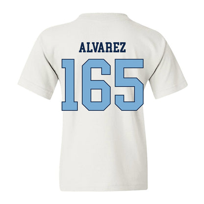 UNC - NCAA Wrestling : Omaury Alvarez - Classic Shersey Youth T-Shirt-1
