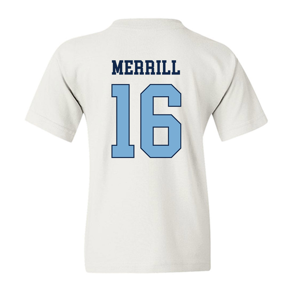 UNC - NCAA Men's Lacrosse : Gary Merrill - Classic Shersey Youth T-Shirt-1