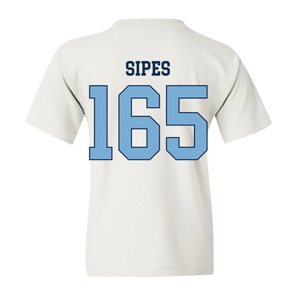 UNC - NCAA Wrestling : Lucas Sipes - Classic Shersey Youth T-Shirt-1