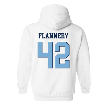 UNC - NCAA Baseball : Boston Flannery - Classic Shersey Hooded Sweatshirt-1