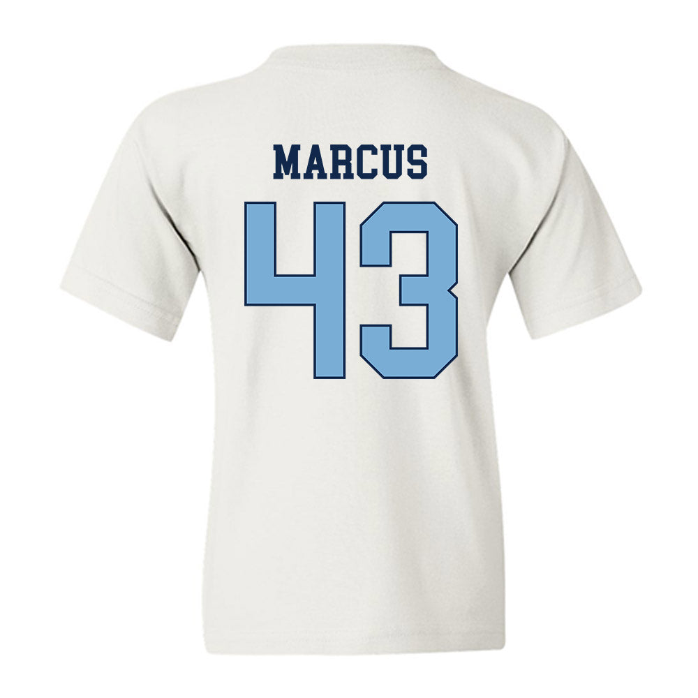 UNC - NCAA Men's Lacrosse : Josh Marcus - Classic Shersey Youth T-Shirt-1