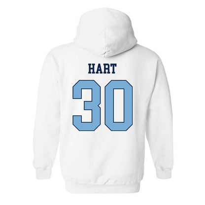 UNC - NCAA Football : Jaziel Hart - Classic Shersey Hooded Sweatshirt-1