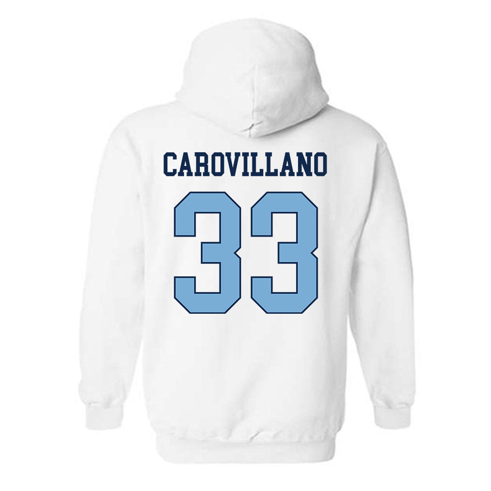 UNC - NCAA Women's Lacrosse : Brigid Carovillano - Classic Shersey Hooded Sweatshirt-1