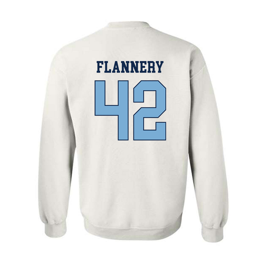 UNC - NCAA Baseball : Boston Flannery - Classic Shersey Crewneck Sweatshirt-1