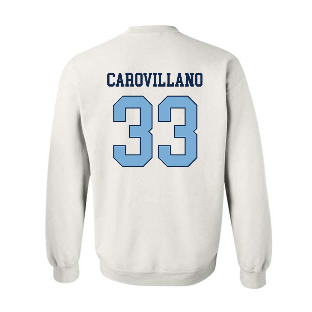 UNC - NCAA Women's Lacrosse : Brigid Carovillano - Classic Shersey Crewneck Sweatshirt-1