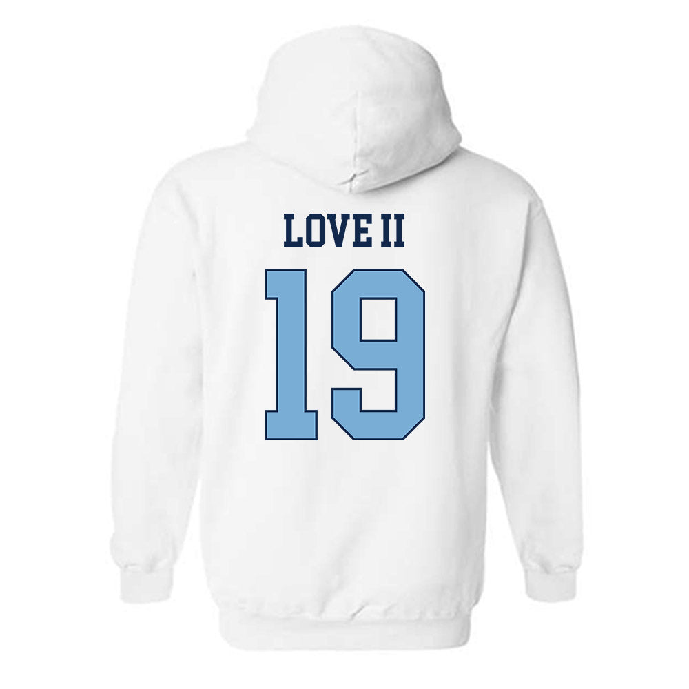 UNC - NCAA Football : Reggie Love II - Classic Shersey Hooded Sweatshirt-1