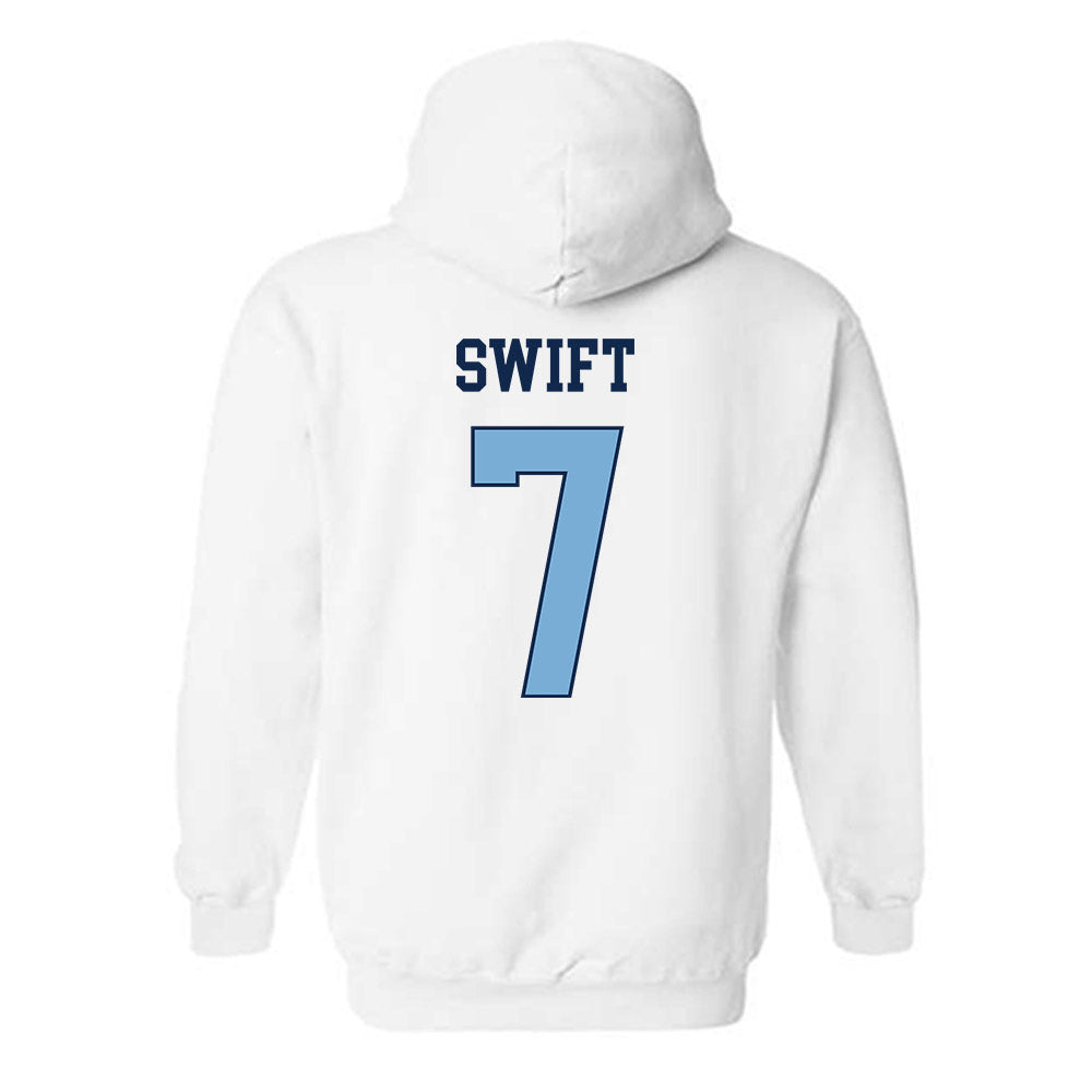 UNC - NCAA Women's Volleyball : Sadie Swift - Classic Shersey Hooded Sweatshirt-1