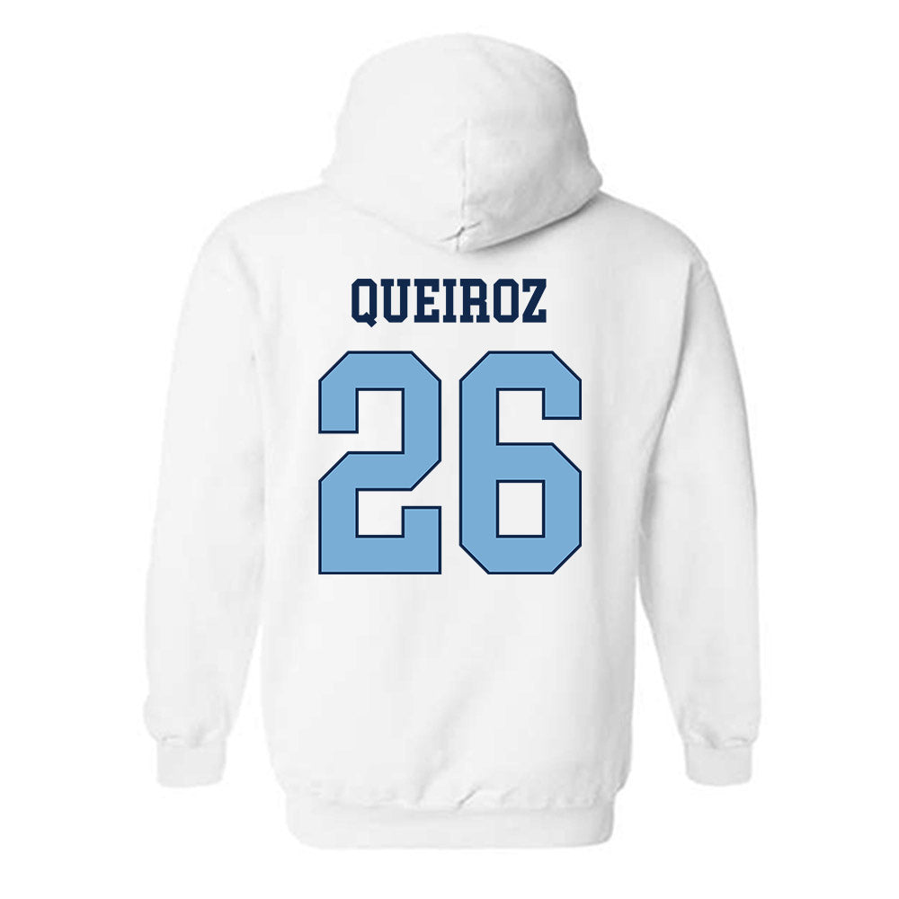 UNC - NCAA Women's Basketball : Taissa Queiroz - Classic Shersey Hooded Sweatshirt-1