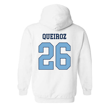 UNC - NCAA Women's Basketball : Taissa Queiroz - Classic Shersey Hooded Sweatshirt-1