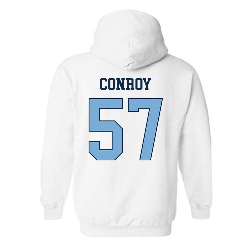 UNC - NCAA Football : William Conroy - Classic Shersey Hooded Sweatshirt-1