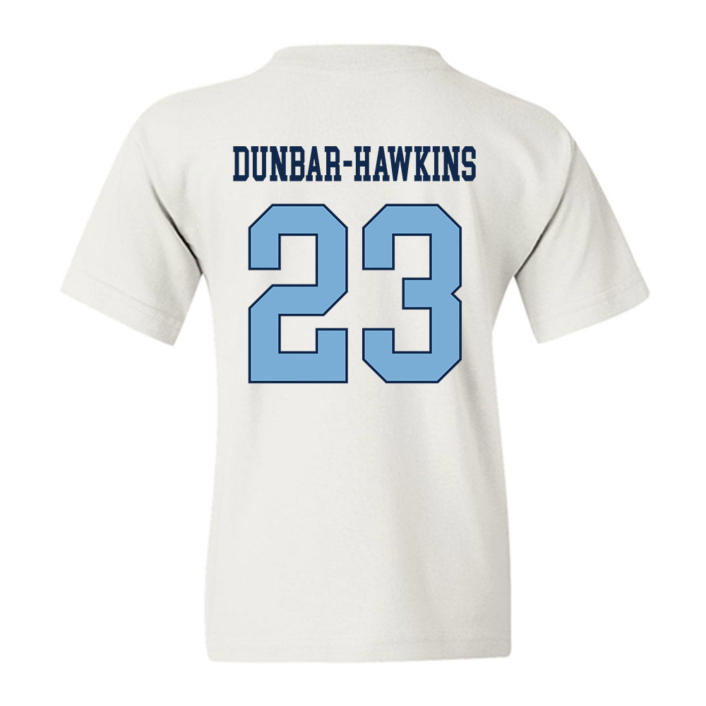 UNC - NCAA Football : Khristian Dunbar-Hawkins - Classic Shersey Youth T-Shirt-1