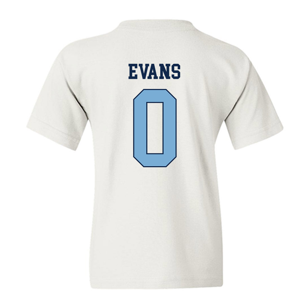 UNC - NCAA Men's Basketball : Kyan Evans - Classic Shersey Youth T-Shirt-1