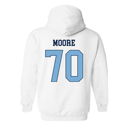 UNC - NCAA Men's Lacrosse : John Moore - Classic Shersey Hooded Sweatshirt-1
