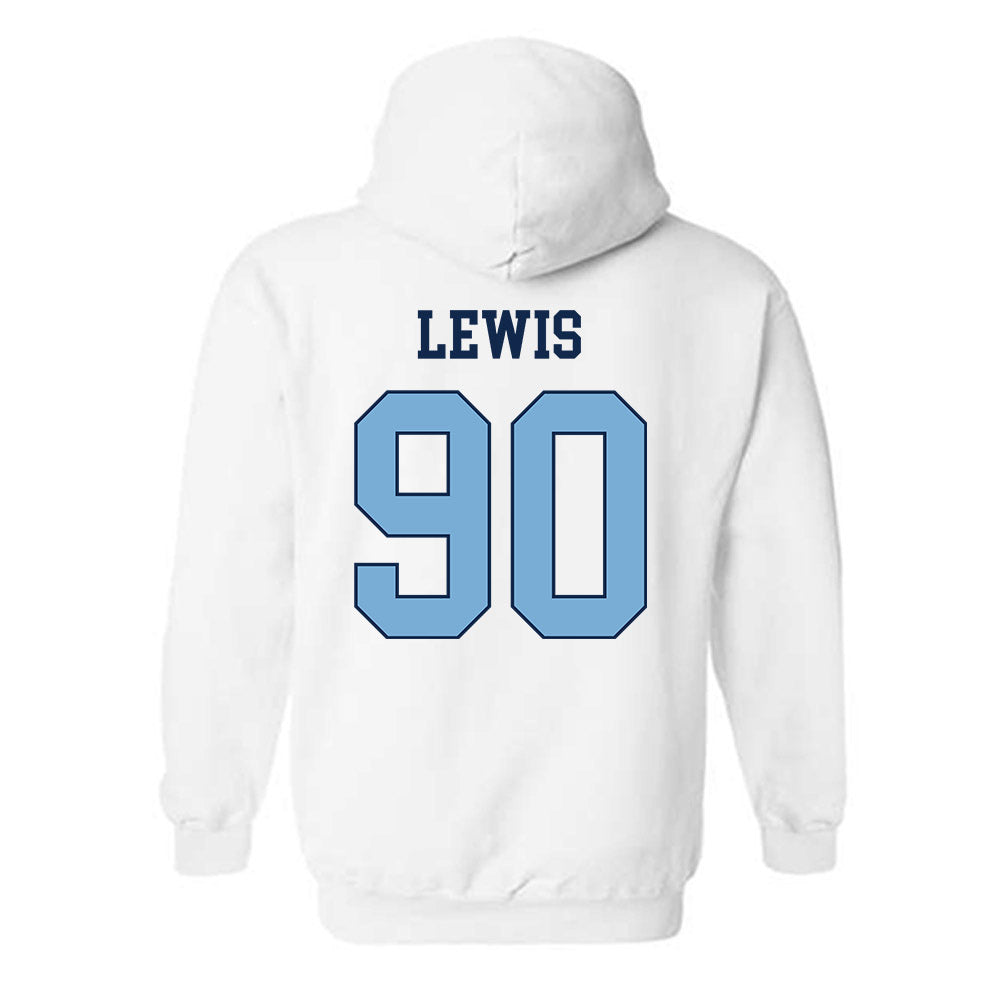 UNC - NCAA Football : Xavier Lewis - Classic Shersey Hooded Sweatshirt-1