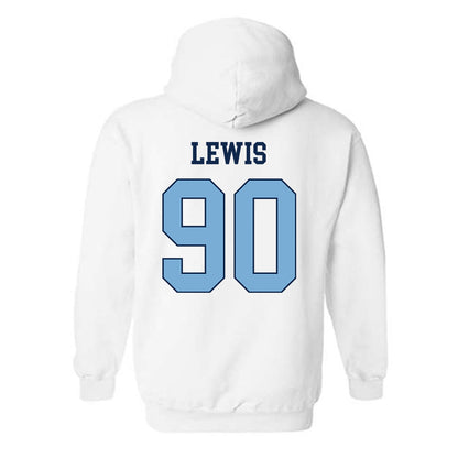 UNC - NCAA Football : Xavier Lewis - Classic Shersey Hooded Sweatshirt-1