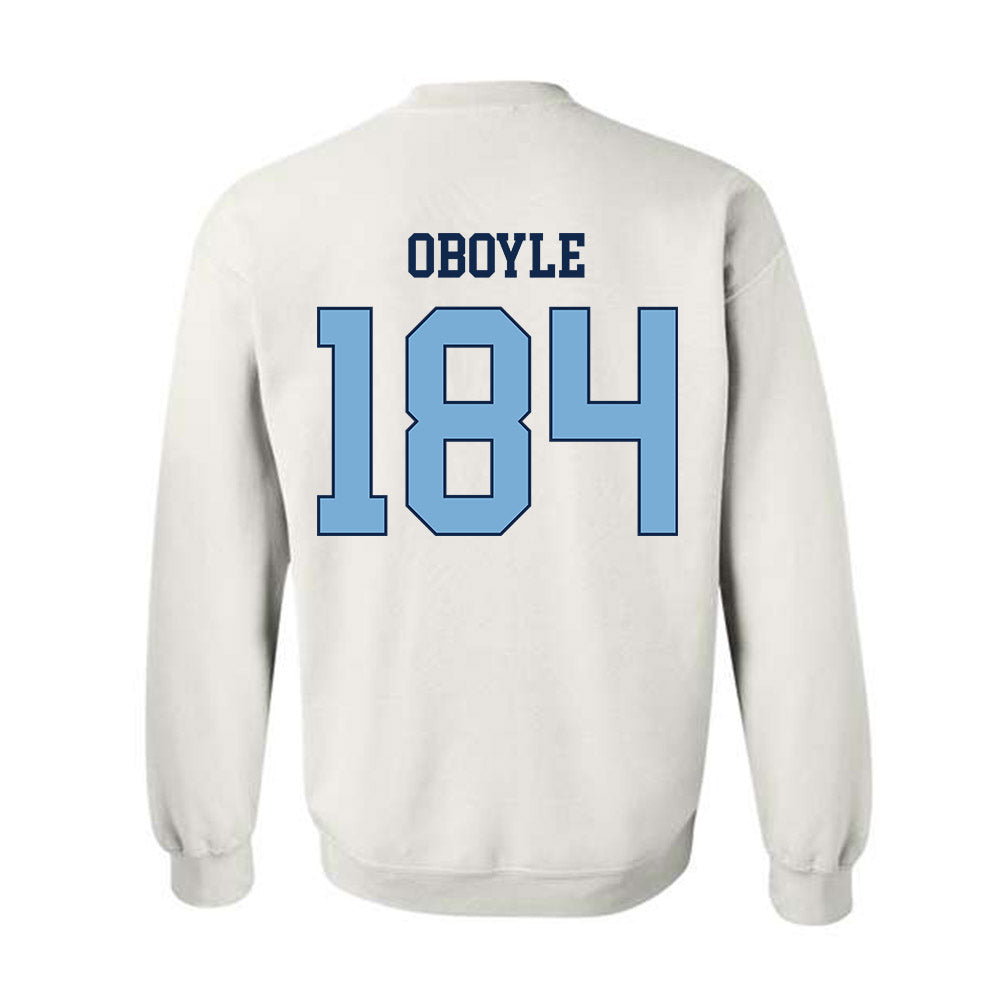 UNC - NCAA Wrestling : Nolan OBoyle - Classic Shersey Crewneck Sweatshirt-1