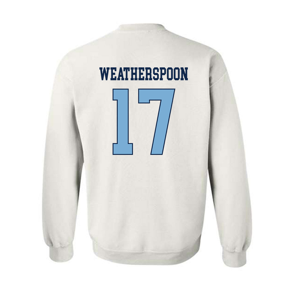 UNC - NCAA Football : Jakob Weatherspoon - Classic Shersey Crewneck Sweatshirt-1