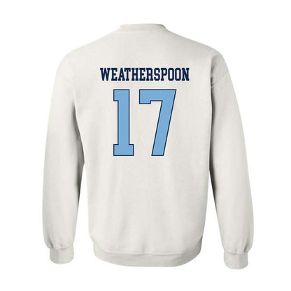 UNC - NCAA Football : Jakob Weatherspoon - Classic Shersey Crewneck Sweatshirt-1