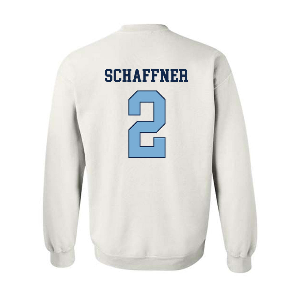 UNC - NCAA Baseball : Jake Schaffner - Classic Shersey Crewneck Sweatshirt-1
