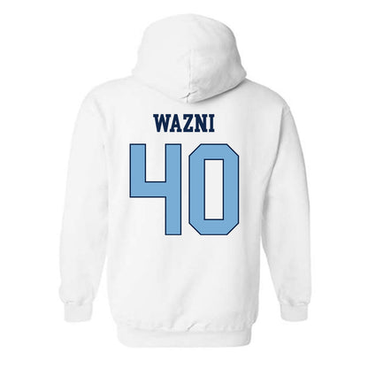 UNC - NCAA Football : Roman Wazni - Classic Shersey Hooded Sweatshirt-1