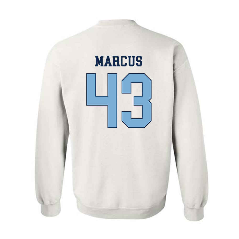 UNC - NCAA Men's Lacrosse : Josh Marcus - Classic Shersey Crewneck Sweatshirt-1