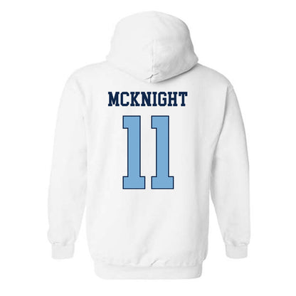 UNC - NCAA Baseball : Matt McKnight - Classic Shersey Hooded Sweatshirt-1
