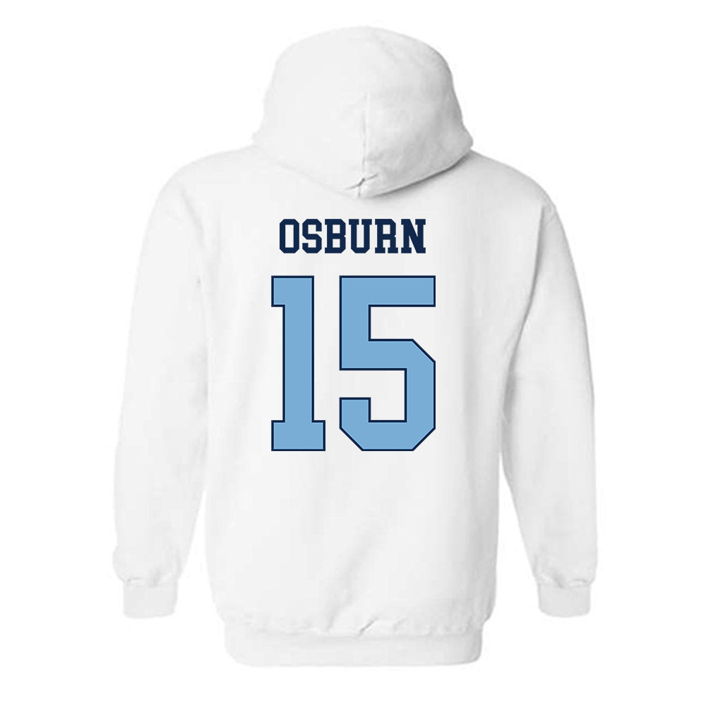 UNC - NCAA Women's Lacrosse : Eliza Osburn - Classic Shersey Hooded Sweatshirt-1