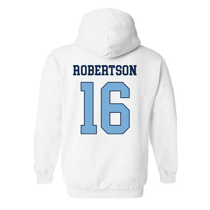 UNC - NCAA Football : Zamaurious Robertson - Classic Shersey Hooded Sweatshirt-1