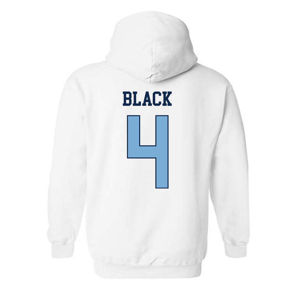 UNC - NCAA Baseball : Sawyer Black - Classic Shersey Hooded Sweatshirt-1